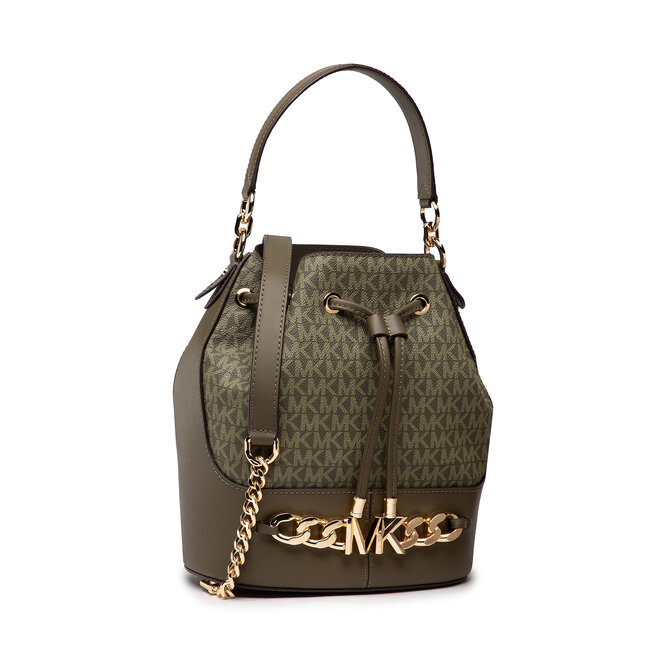Sac main MICHAEL Michael Kors Devon 30S2GDVS6B Olive chaussures