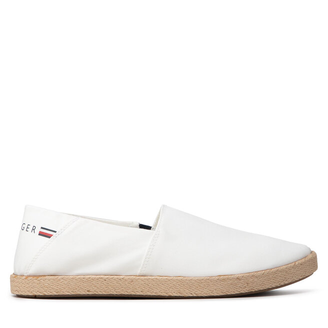 Tommy Hilfiger Εσπαντρίγιες Tommy Hilfiger Recykled Chambry Slip On FM0FM03966 Ecru YBL