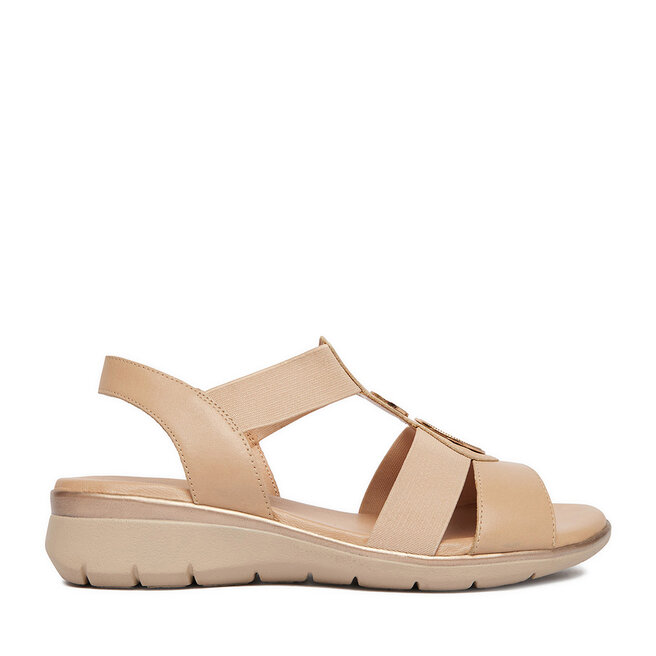 Sandały Go Soft CEO-WI16-INES-07 Beżowy - kobiece