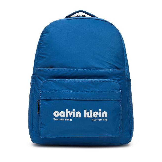 Plecak Calvin Klein Jeans Ckj Graphic Ck Multi Funct Backp - Granatowy