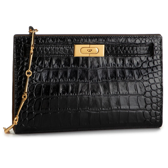 Tory Burch Táska Tory Burch Lee Radziwill Shoulder Bag 58058 Black 001