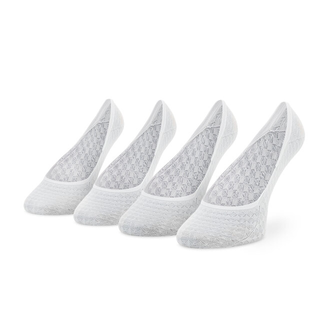 Tommy Hilfiger Sada 2 párů dámských ponožek Tommy Hilfiger 701218397 White 001