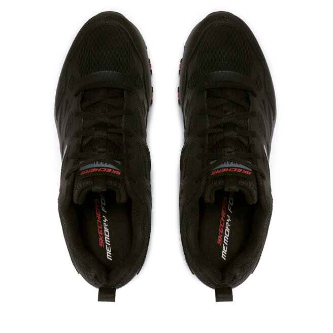 Skechers Trekingová obuv Skechers Hillcrest 237265/BKCC Black/Charcoal