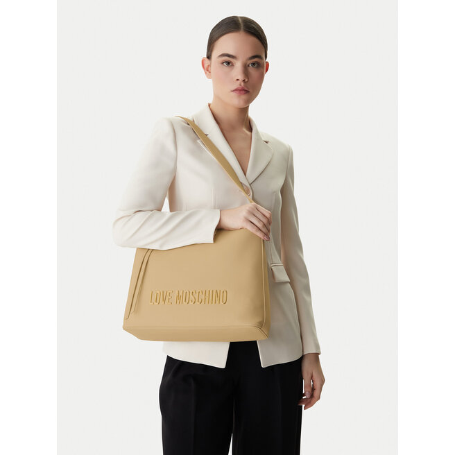 Torebka LOVE MOSCHINO JC4108PP1OKD0129 Beżowy -
