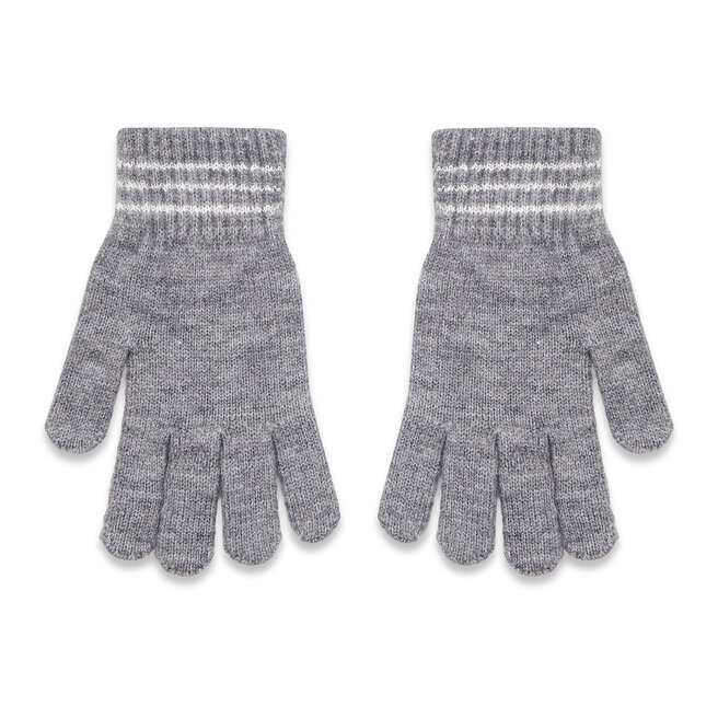 Pieces Sapka és kesztyű szett Pieces Carine 17130999 Medium Grey Melange