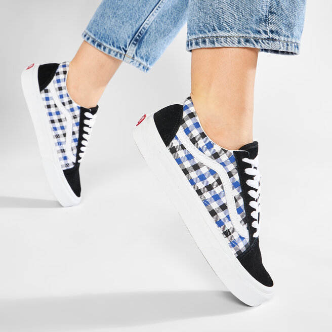 gingham vans old skool