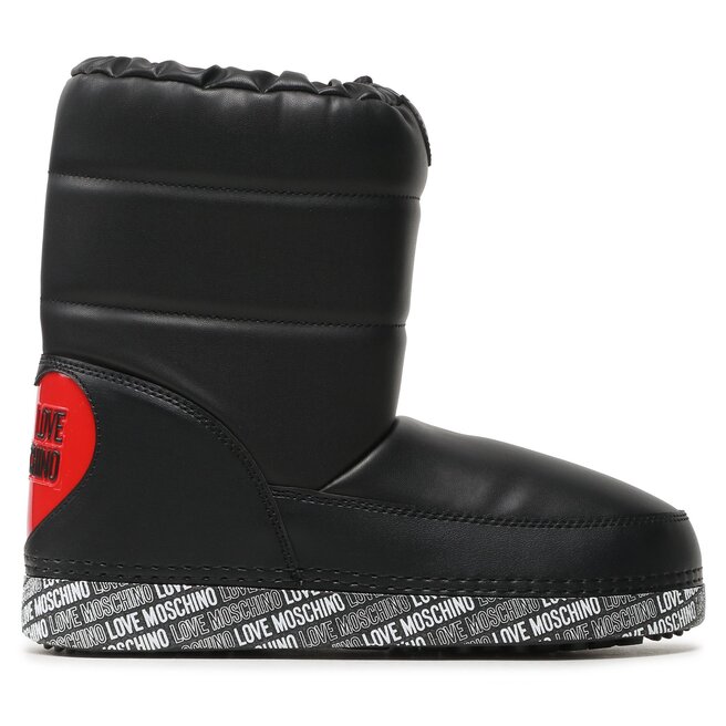 Śniegowce LOVE MOSCHINO - Czarny