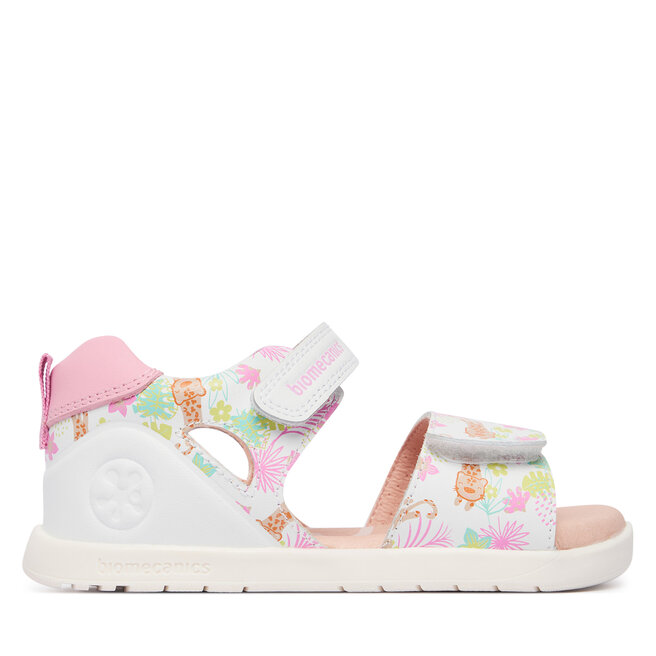 Sandały Biomecanics 262163 S Biały - dziewczęce