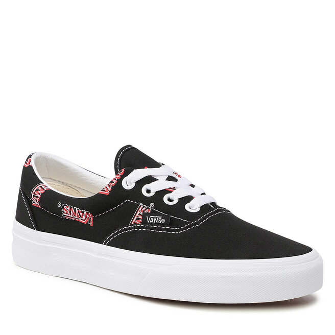 Teniși Vans Era VN0A5KX5BZW1 Vans Misprint Black/White Black/White imagine super redus 2022