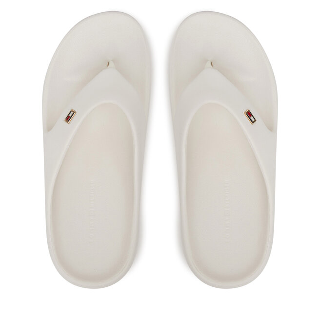 Japonki Tommy Hilfiger Th Comfort Beach Sandal - Biały