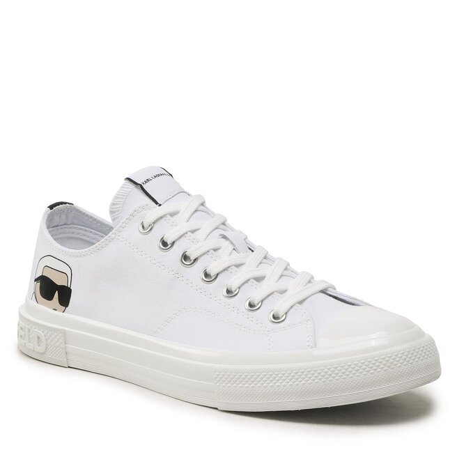 KARL LAGERFELD Teniși KARL LAGERFELD KL50316 White Canvas