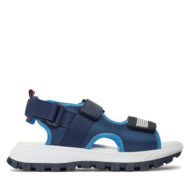 Sandały Tommy Hilfiger Flag Velcro Sandal - S Granatowy