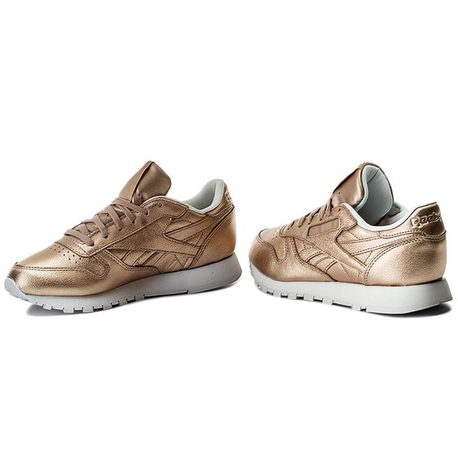 Zapatos Reebok Cl Melted Metal BS7897 Pearl Met/Peach/White zapatos.es