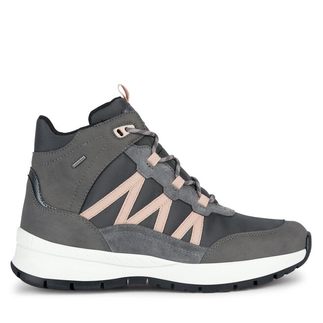 Sneakersy Geox D Braies B Abx D36BEA 011EK - Szary