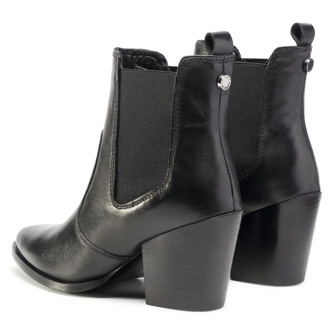 Steve madden best sale patricia black leather