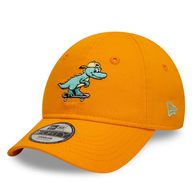 Czapka z daszkiem New Era Jr Dinosaur 9FORTY - Żółty