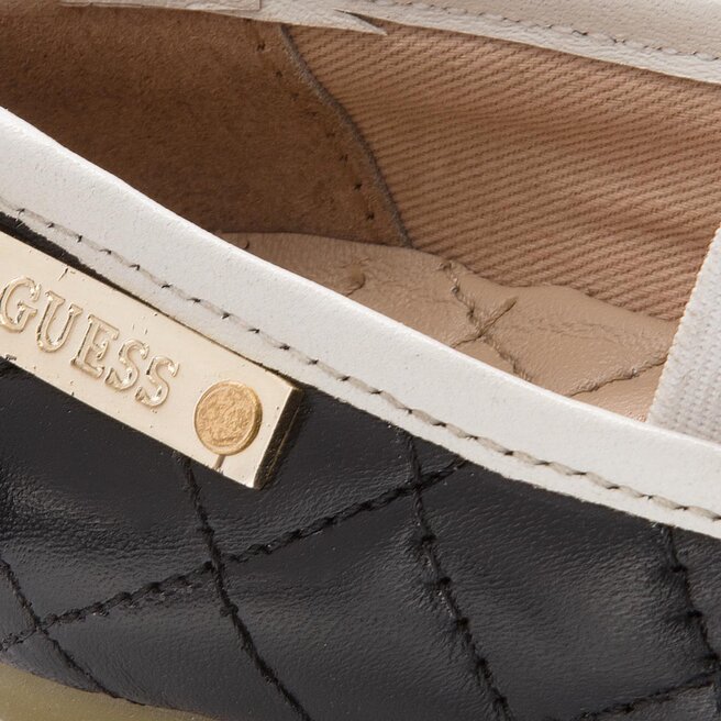 Ballerine Guess Donna In Ecopelle Nera - Modello Dannel Con Fibbia Regolabile - Tacco 1 Cm - Foto 4