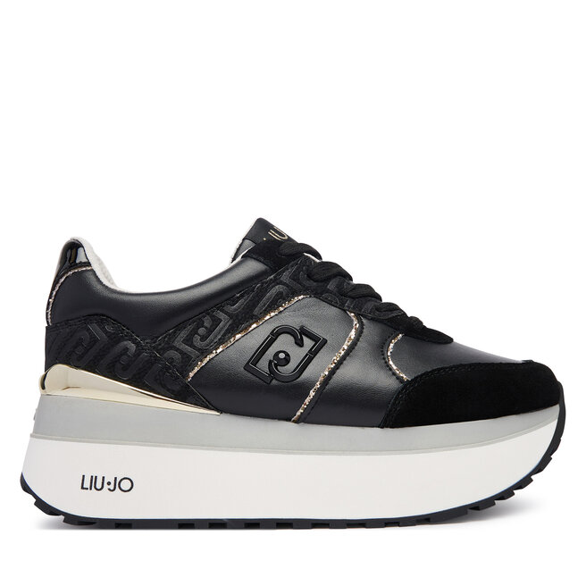 Sneakersy Liu Jo Maxi Wonder Plus 02 BF6009 PX900 Czarny