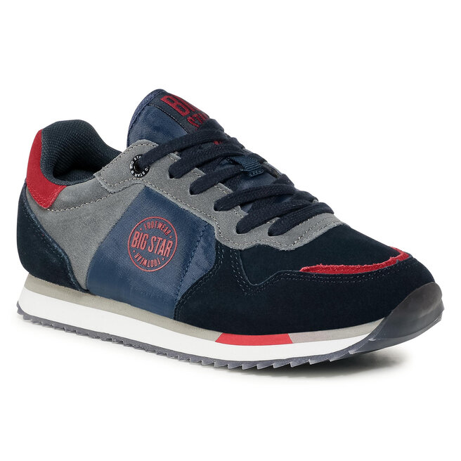 Sneakers Big Star ShoesBig Star Shoes GG274A055 Navy/Red