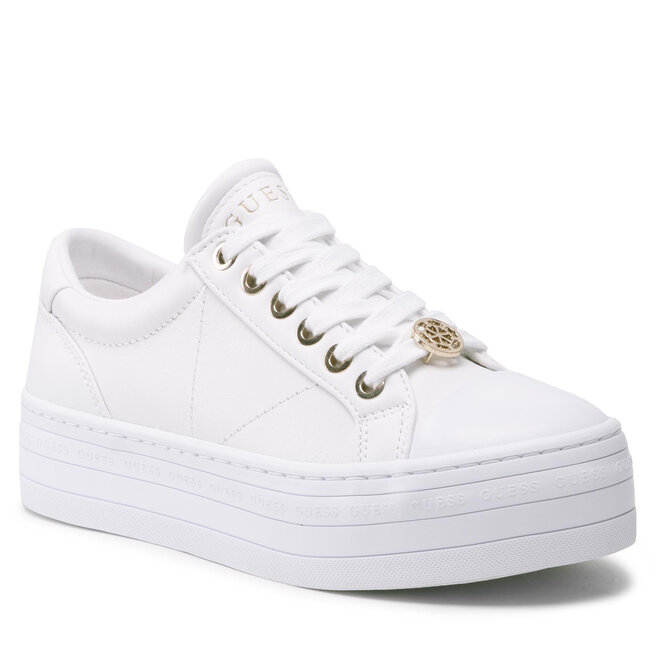 Sneakers Guess Bells FL5BLS LEA12 WHITE