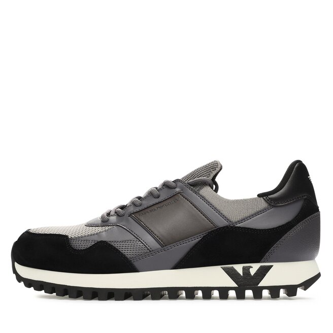 Emporio Armani Sneakers Emporio Armani X4X616 XN632 T426 Blk/Aspha/Milt/Grei