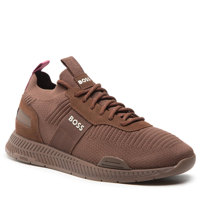 Boss Сникърси Boss Titanium 50470596 10232616 01 Open Brown 245