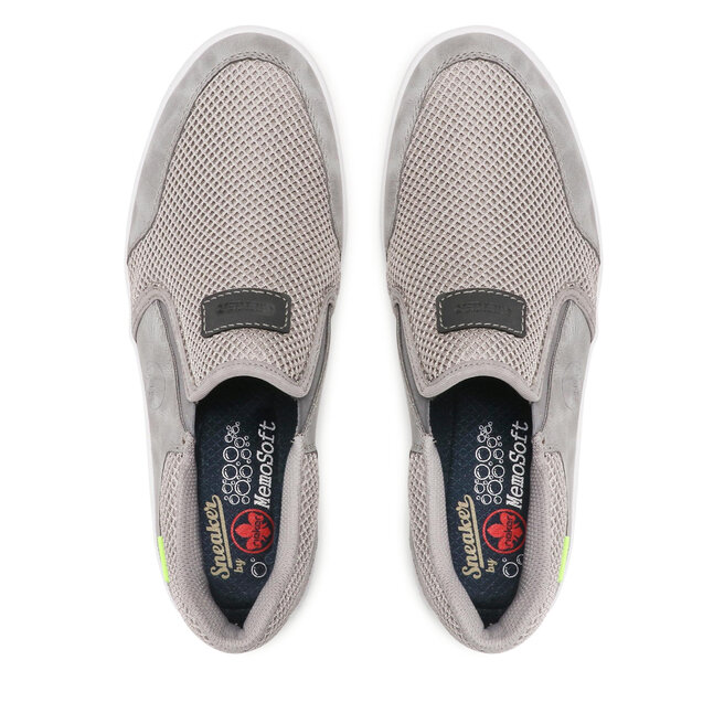 Rieker Sneakersy Rieker B7160-45 Grau