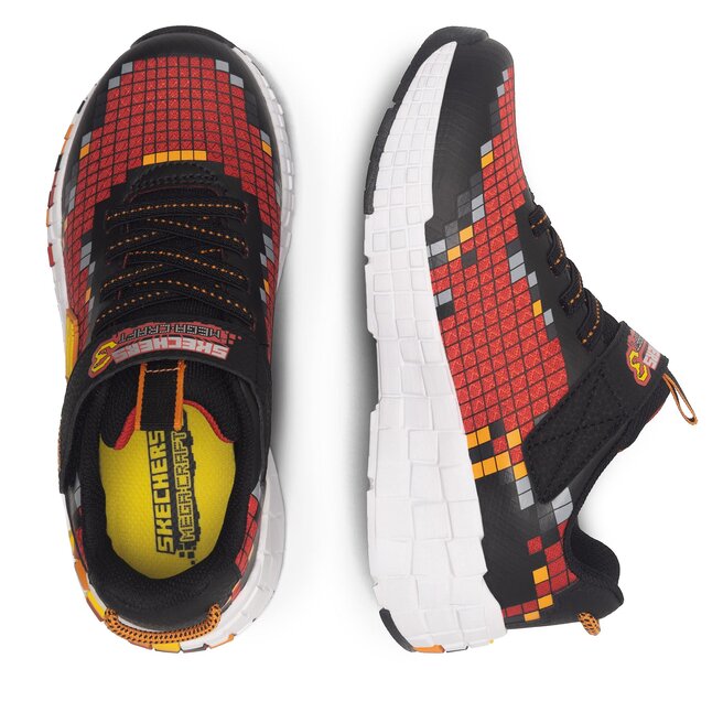 Skechers Sneakers Skechers MINECRAFT MEGA-CRAFT 3.0 402182L BKRD Roșu