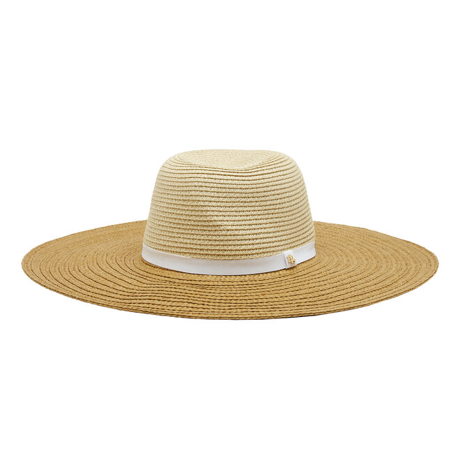 Καπέλο Lauren Ralph Lauren Color Sunhat 454914459001 Natural/Dk Natural