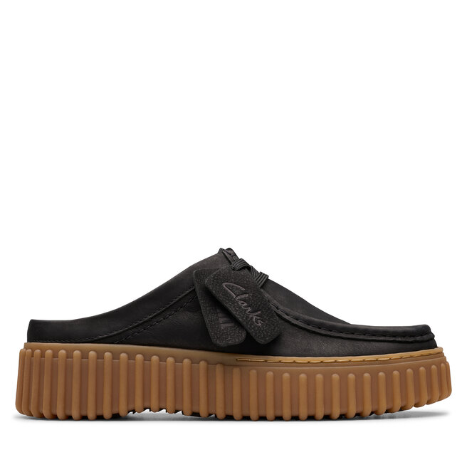 Klapki Clarks Torhill Mule - Czarny