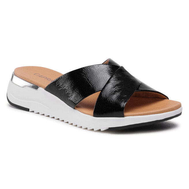 Caprice Papucs Caprice 9-27200-26 Black Naplak 017