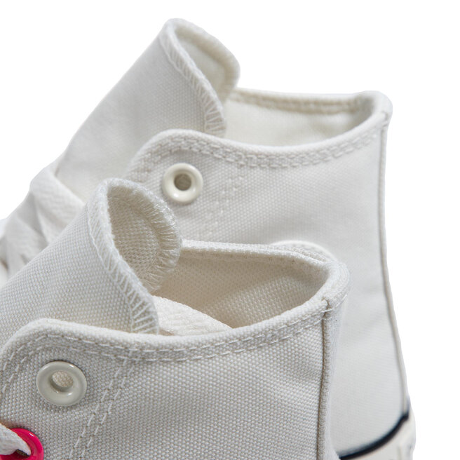 Sportbačiai Converse Ctas Hi 170293C Egret/Hyper Pink/Black •  Www.eavalyne.lt