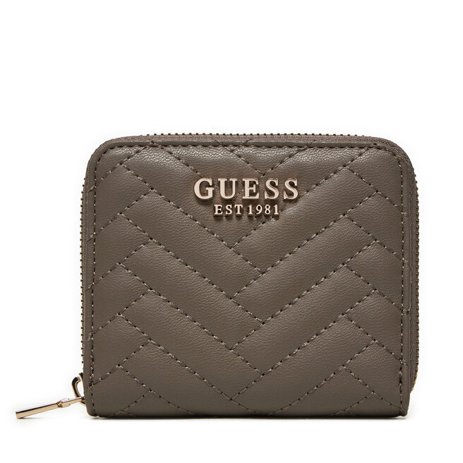 Mały Portfel Damski Guess SWQG95 - Brązowy