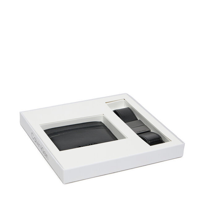 Zestaw upominkowy Calvin Klein Gs Ccholder 6Cc + Keyfob - Czarny