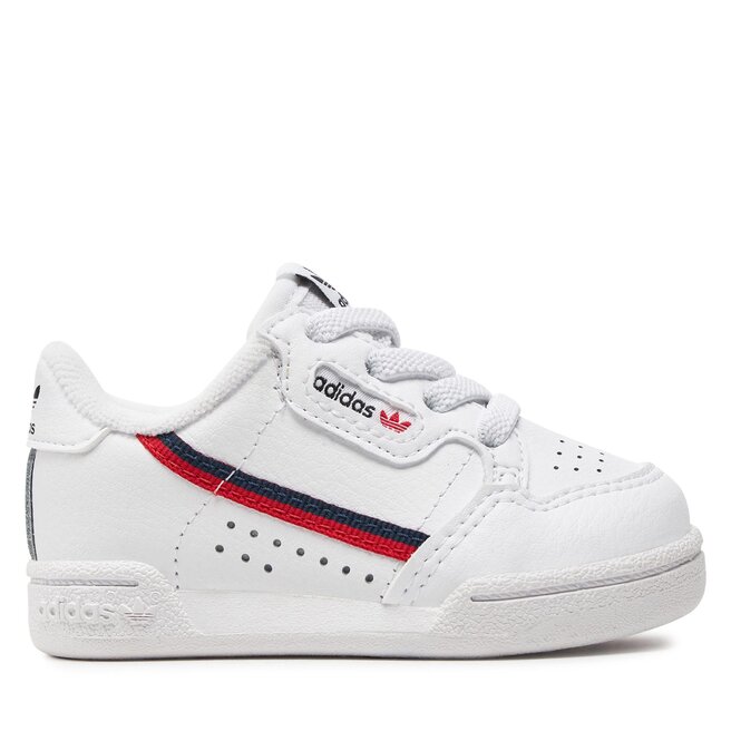 Sneakersy adidas Continental 80 I G28218 Biały - chłopięce