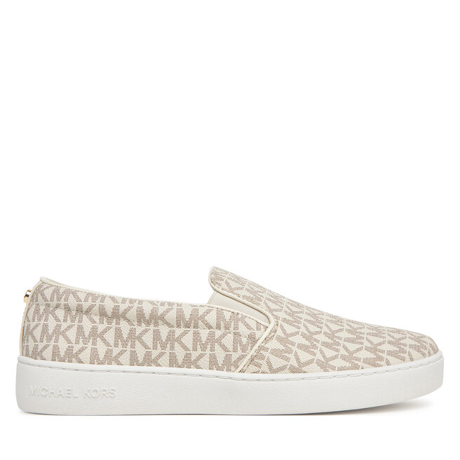 Tenisówki MICHAEL Michael Kors Keaton Slip On - Beżowy