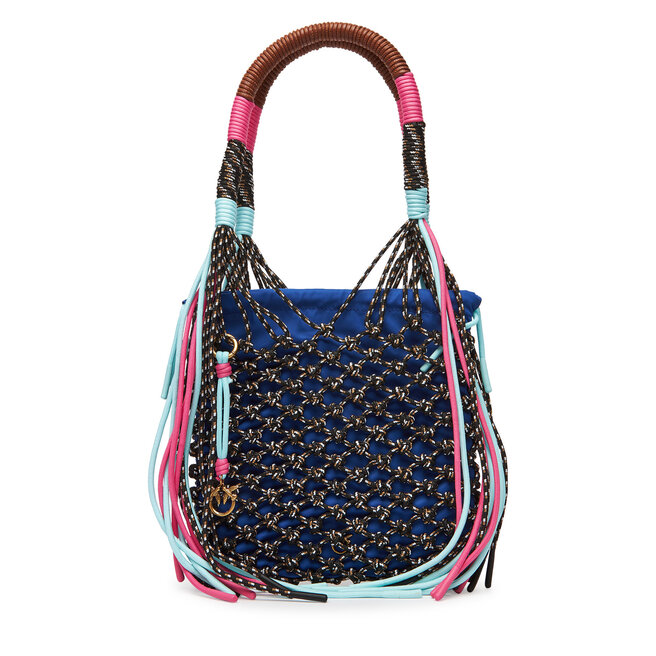 Torebka PINKO Hand Pouch ClassicPE 25 PLTT 04616 - Granatowy