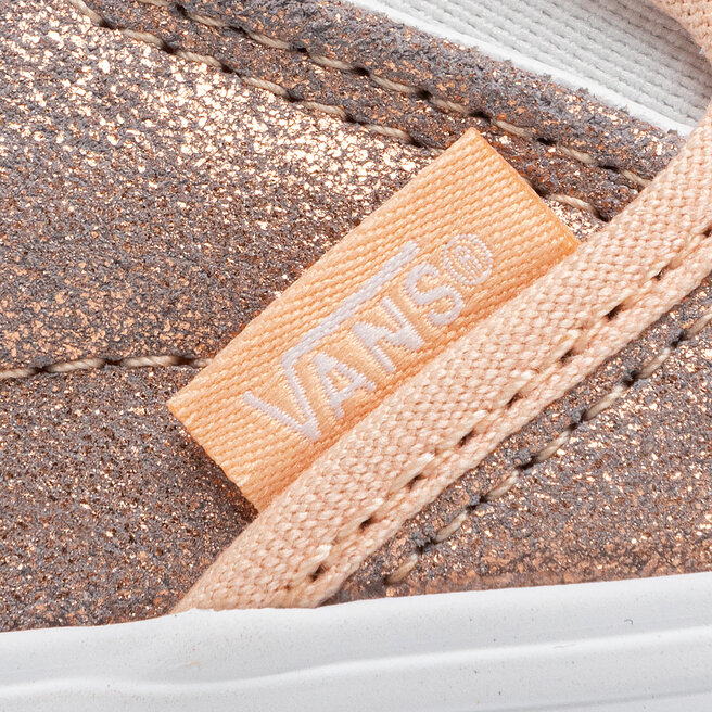 Vans rose gold deals slip on