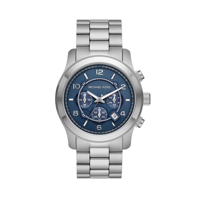 Zegarek Michael Kors Runway MK9105 Srebrny -