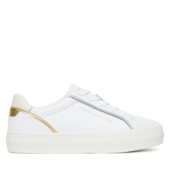 Sneakersy Tommy Hilfiger Essential Vulc Sneaker - Biały