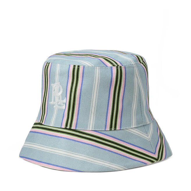 Kapelusz LAUREN RALPH LAUREN Bucket - Błękitny
