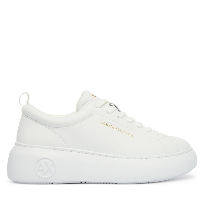 Sneakersy Armani Exchange XW002790 AF11912 U0002 Biały - kobiece