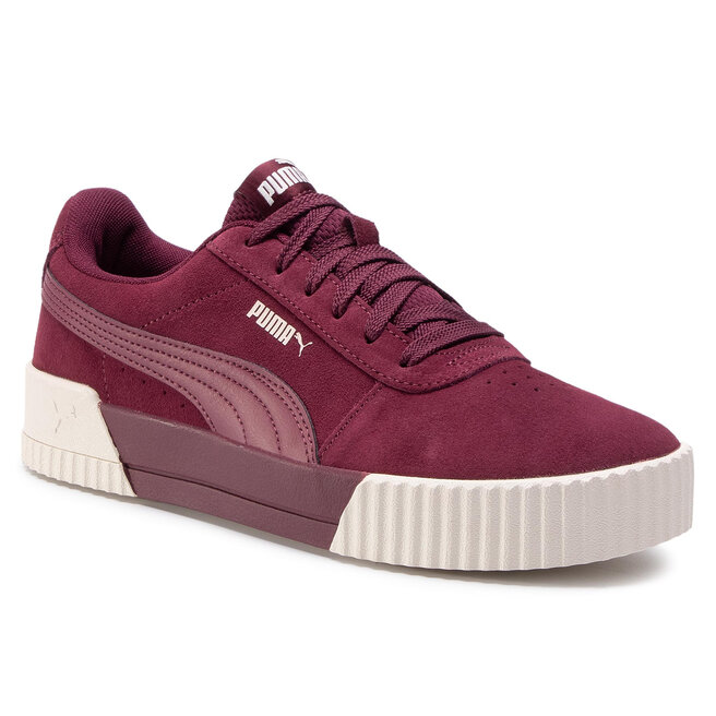 Puma carina discount suede ladies trainers