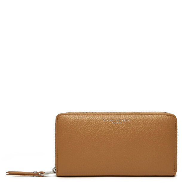 Duży Portfel Damski Gianni Chiarini Wallets Grain PF - GRN Brązowy
