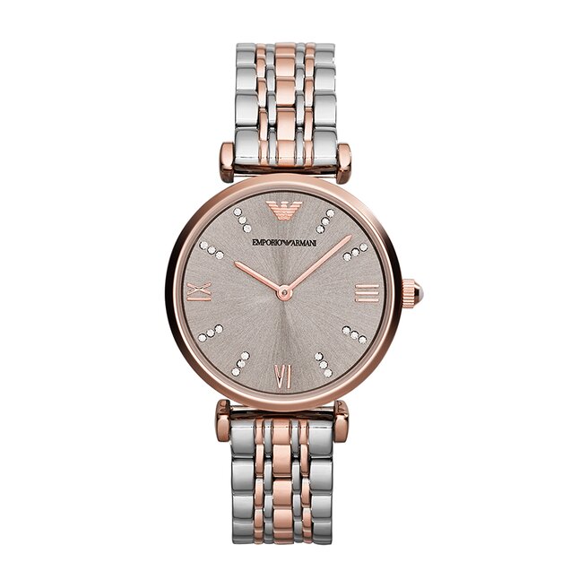 Emporio Armani Ceas Emporio Armani AR1840 Silver/Rose Gold