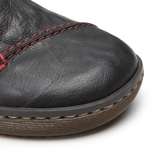 Rieker Ghete Jodhpur Rieker L8491-00 Schwarz