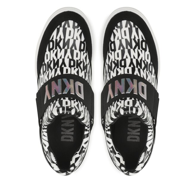 DKNY Sneakersy DKNY Cosmos K4254239 Black/White 005