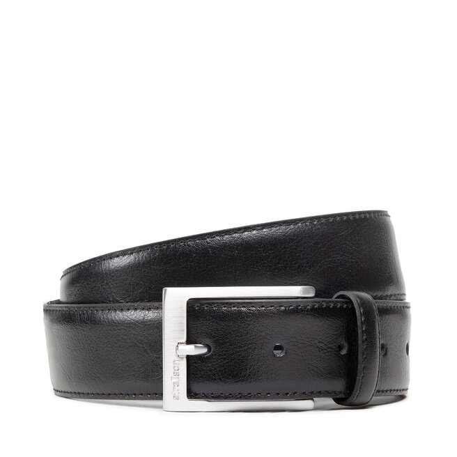Strellson Мъжки колан Strellson 3202 Black 001