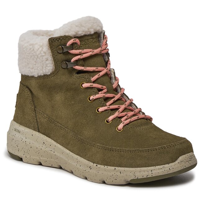 Scarponcini Skechers Glacial Ultra Woodsy 144175 OLV Green