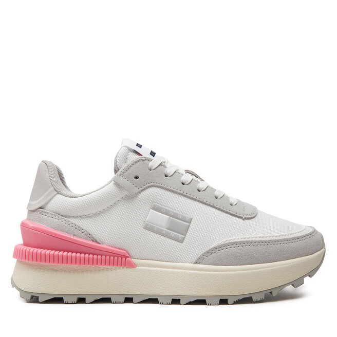 Sneakersy Tommy Jeans Tjw Tech Runner Ess - Biały